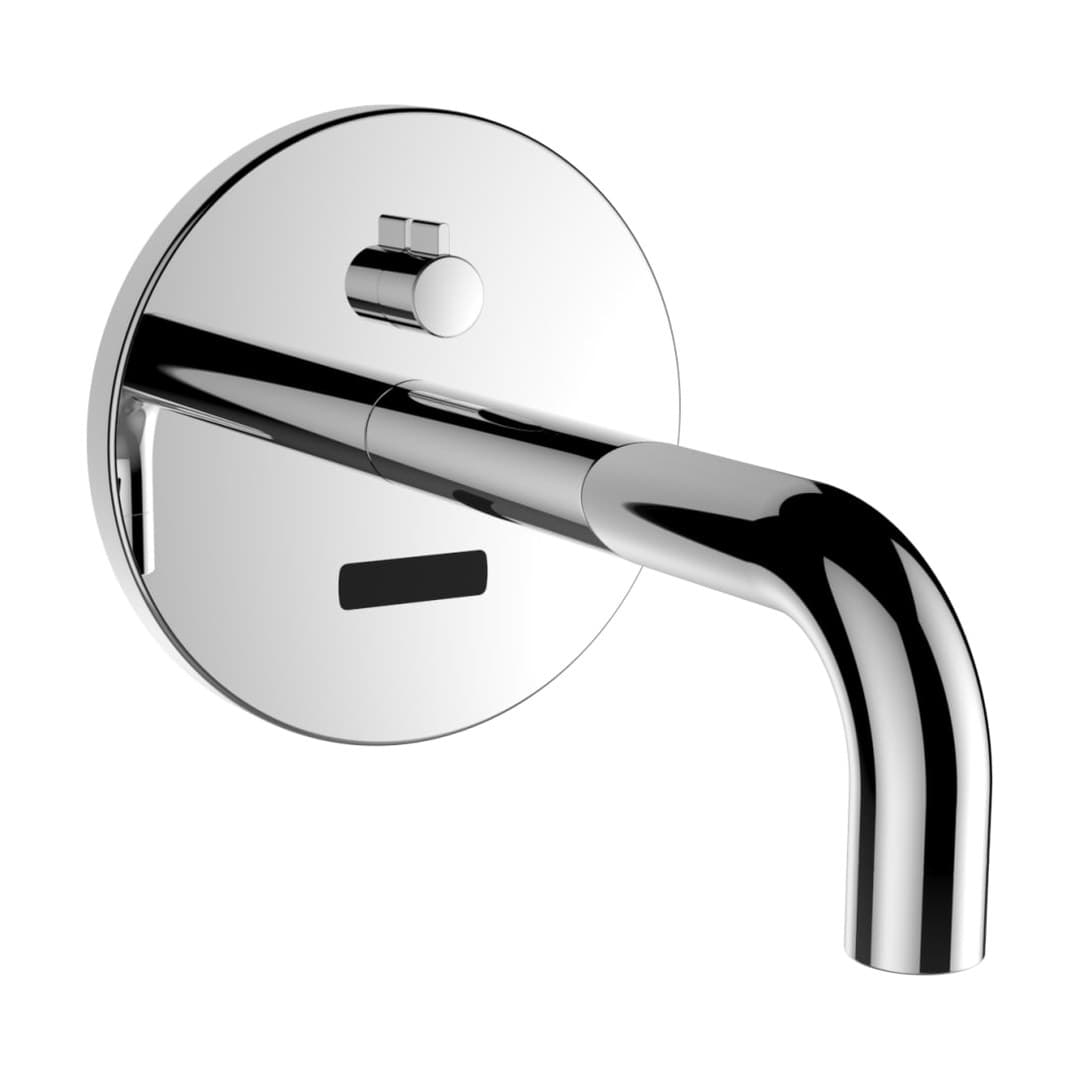 Laufen TWINTRONIC – Μπαταρία Νιπτήρα Τοίχου – προεξοχή 175 mm, ρεύματος – Chrome (HF707022100000)