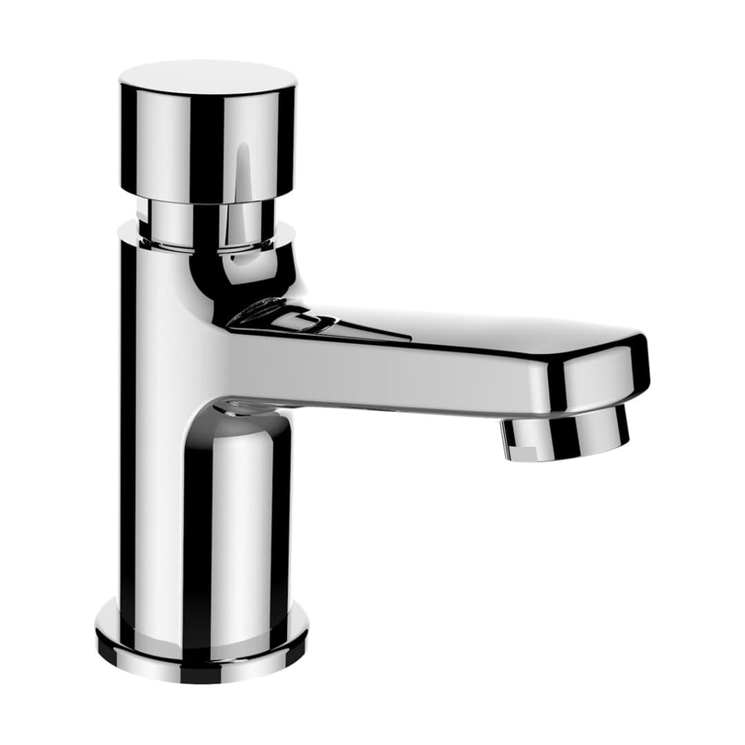 Laufen CITYTOUCH – Μπαταρία Νιπτήρα – προεξοχή 100 mm, κρύο ή αναμεμειγμένο – Chrome (HF771032100000)