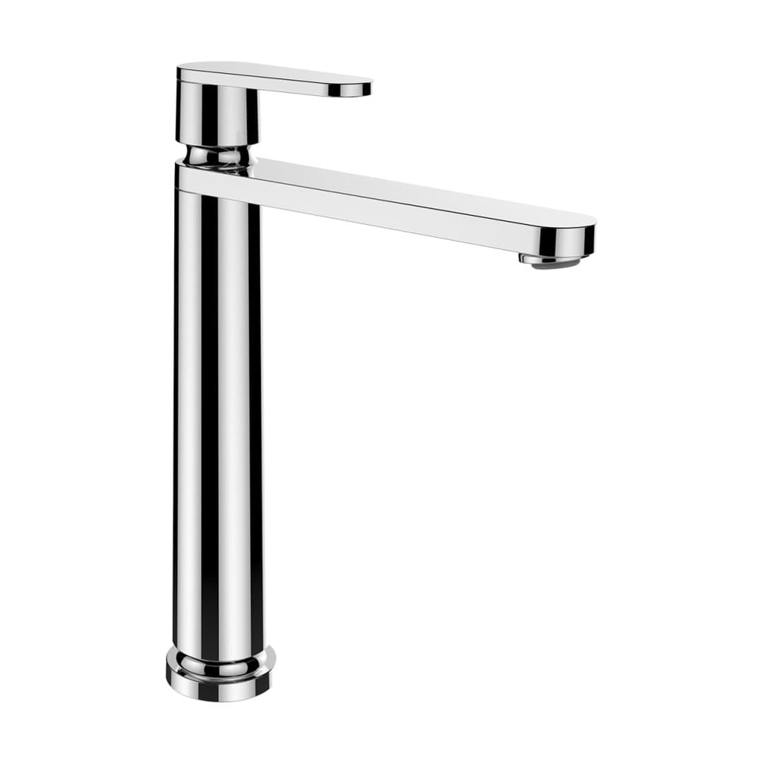 Laufen THE NEW CLASSIC – Μπαταρία Νιπτήρα Ψηλή – Chrome (HF900514100000)