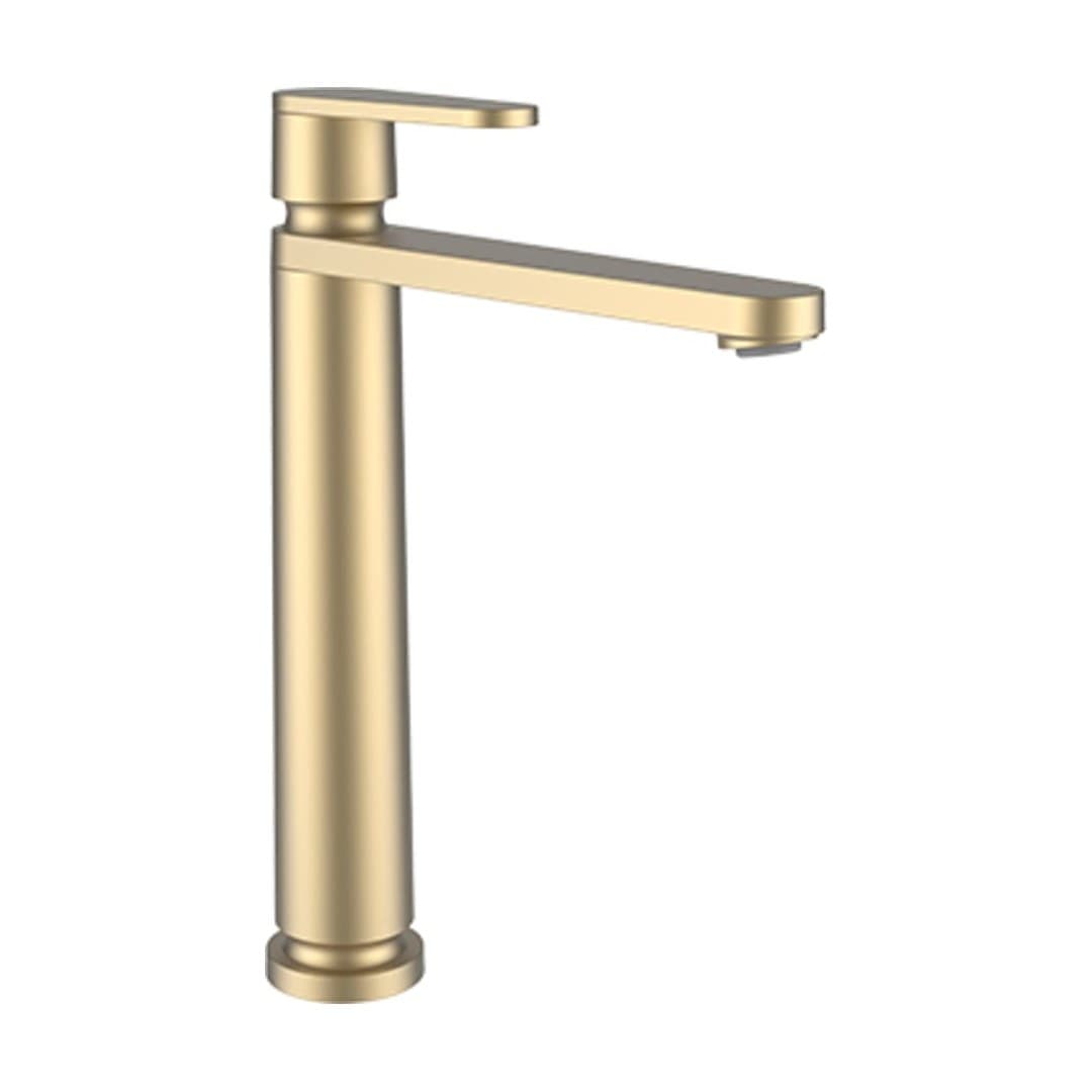 Laufen THE NEW CLASSIC – Μπαταρία Νιπτήρα Ψηλή – PVD pale gold matt (HF900514462000)
