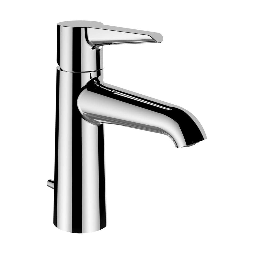 Laufen PURE – Μπαταρία Νιπτήρα – προεξοχή 110 mm, με βαλβίδα – Chrome (HF901701100000)