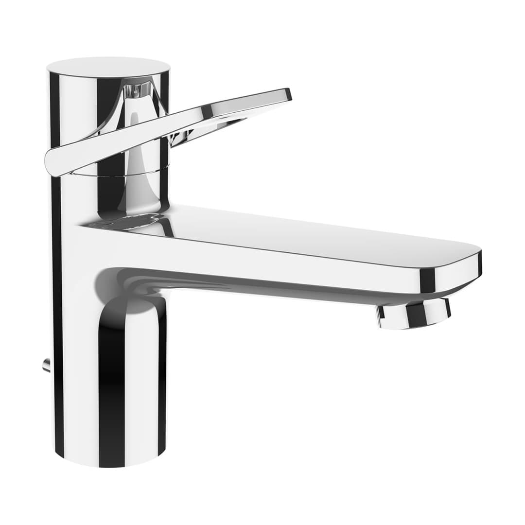 Laufen CLASS – Μπαταρία Νιπτήρα – προεξοχή 140 mm, με βαλβίδα – Chrome (HF941003100000)