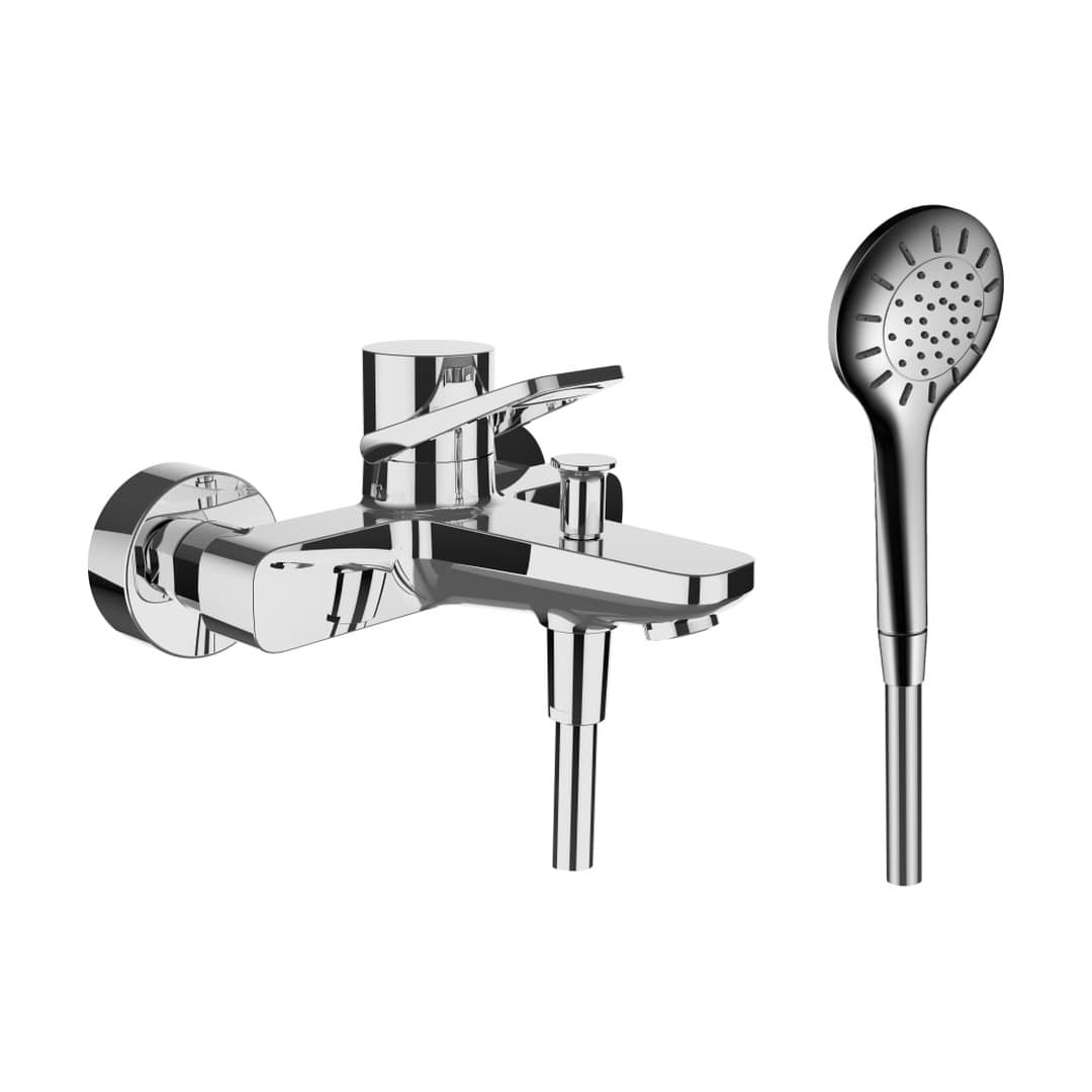 Laufen CLASS – Μπαταρία Λουτρού Τοίχου – Chrome (HF941060100600)