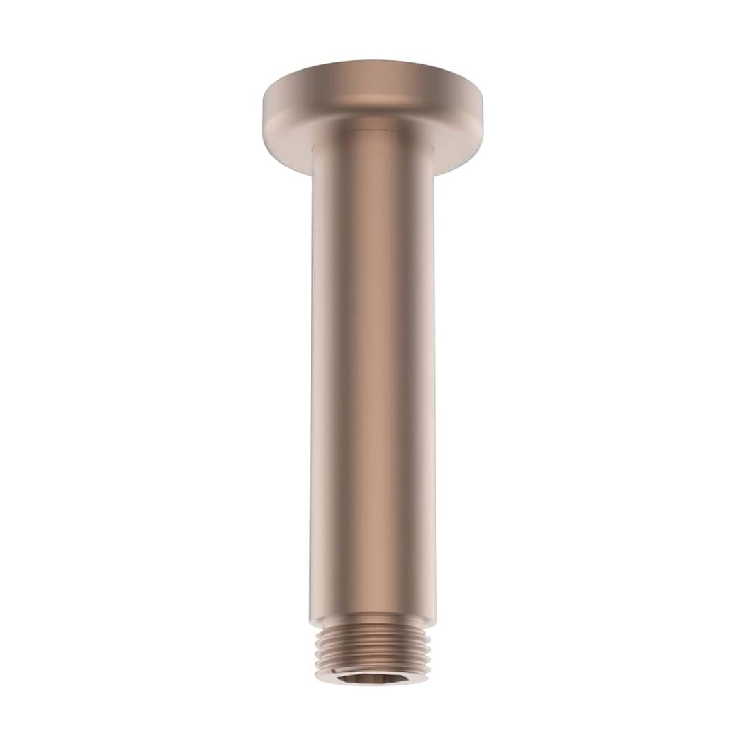 Laufen – Βραχίονας Ντους – 100 mm, οροφής, στρογγυλή – PVD rosegold brushed (HF960098426001)
