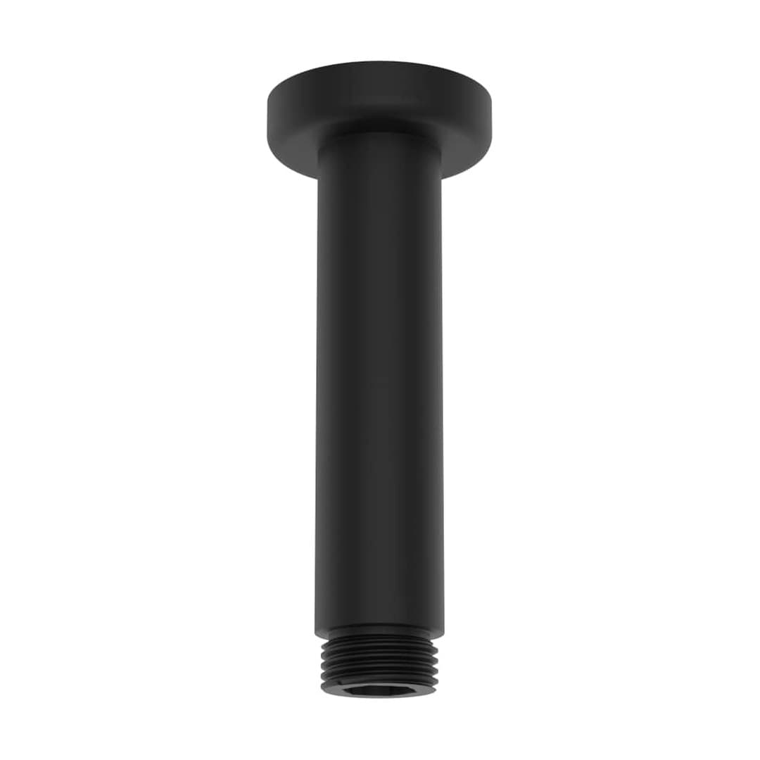 Laufen – Βραχίονας Ντους – 100 mm, οροφής, στρογγυλή – PVD Titanium black matt (HF960098428001)