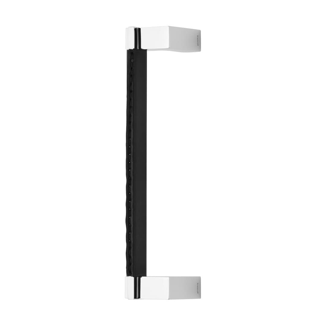 Linea Calì Slim Pelle – Λαβή Εξώπορτας – Offset 600 mm – Polished chrome (1111 MZ 600 CR)