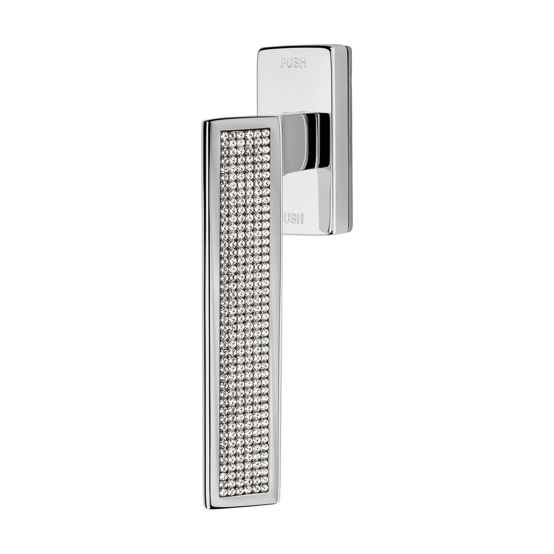 Linea Calì Riflesso Mesh – Πόμολο Παραθύρου – Window handle with DK SmartBlock movement – Polished chrome (1354 SK CR)