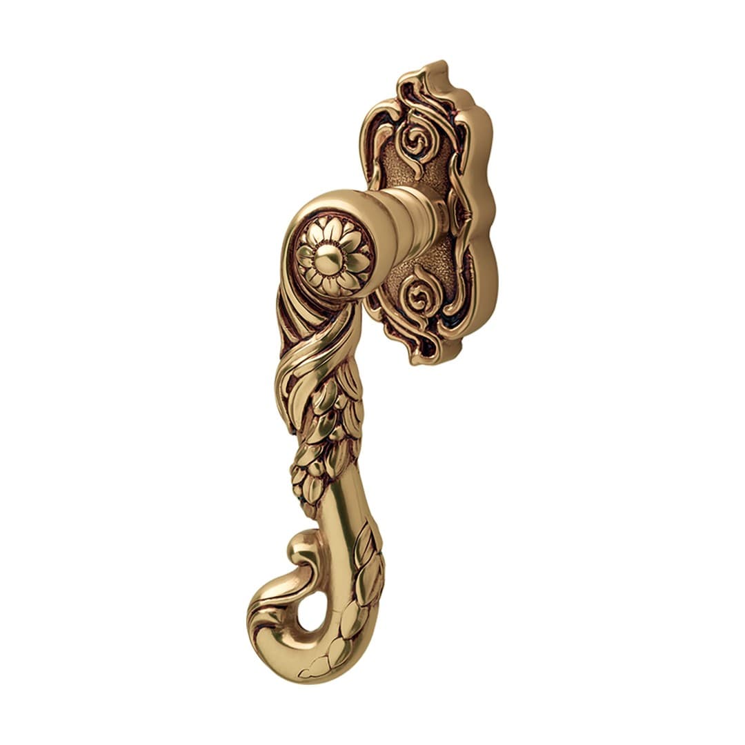 Linea Calì Poesia – Πόμολο Παραθύρου – Window handle with DK movement 4 clicks – French gold (1395 DK OF)