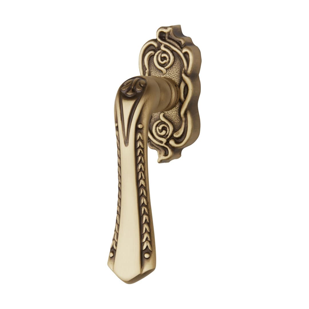 Linea Calì Sissi – Πόμολο Παραθύρου – Window Small handle with DK movement 4 clicks – Patiné mat (1400 DK PM)