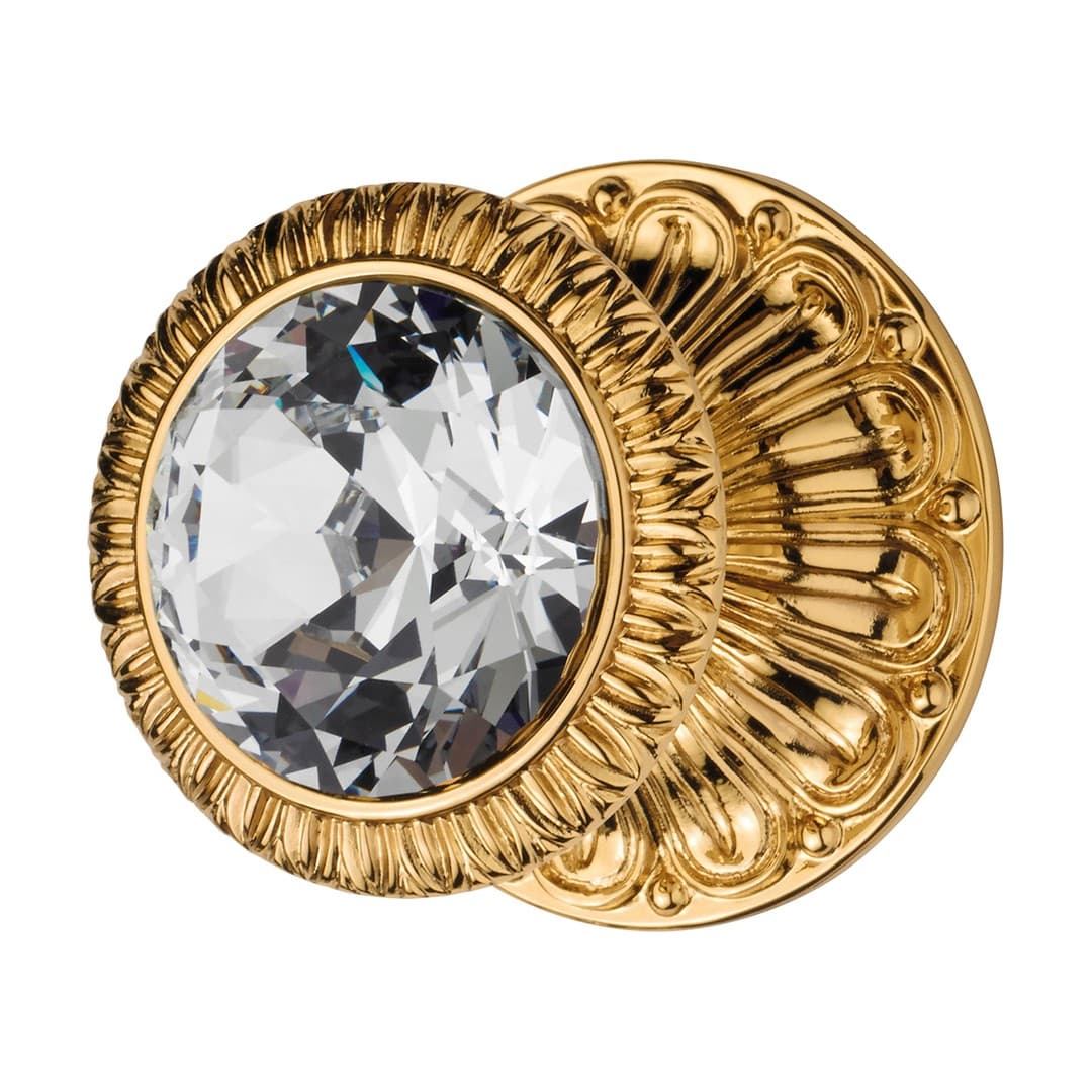 Linea Calì Ninfa Crystal – Μπουλ Εξώπορτας – Gold plated (1545 PT OZ)