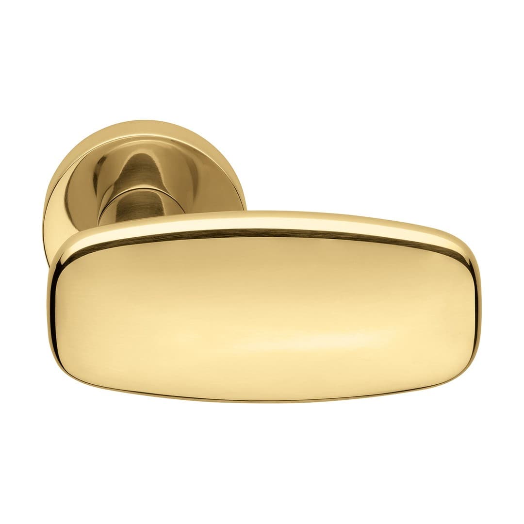 Linea Calì Entry – Πόμολο Πόρτας Ροζέτα – Door handle on rose art.023 – Titanium (1625 RB 023 PV)