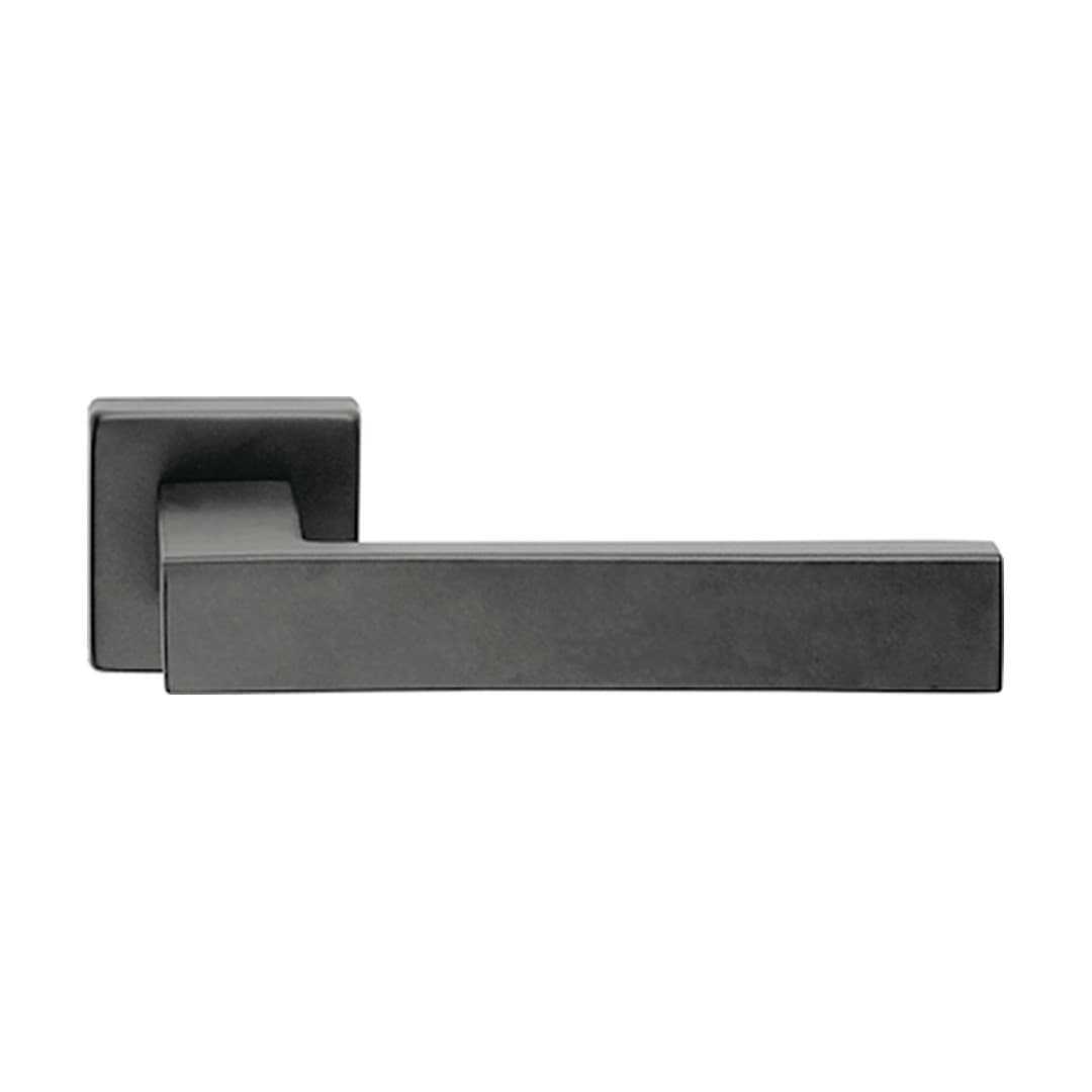 Linea Calì Corner Zincral – Πόμολο Πόρτας Ροζέτα – Door handle on rose art.014 – Moka (505 RB 014 KA)