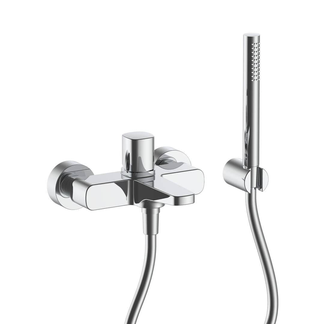 Fantini Lamé – Στόμιο Μπανιέρας Τοίχου – Chrome (2402M015)