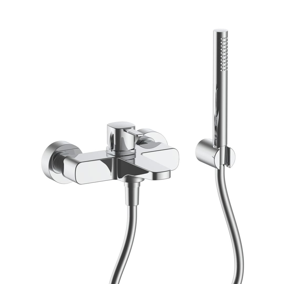 Fantini Lamé – Στόμιο Μπανιέρας Τοίχου – Chrome (2402M115)
