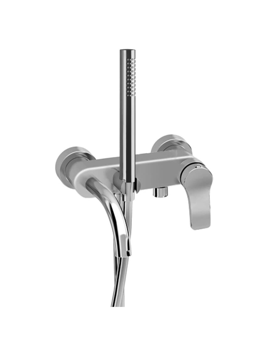 Fantini AL/23 – Μπαταρία Μπανιέρας Τοίχου – Chrome (2602B015)