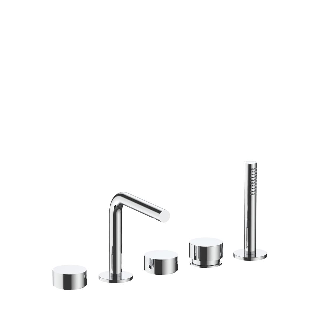 Fantini AF/21 – Μπαταρία Μπανιέρας Πάγκου – Chrome (2702A265)