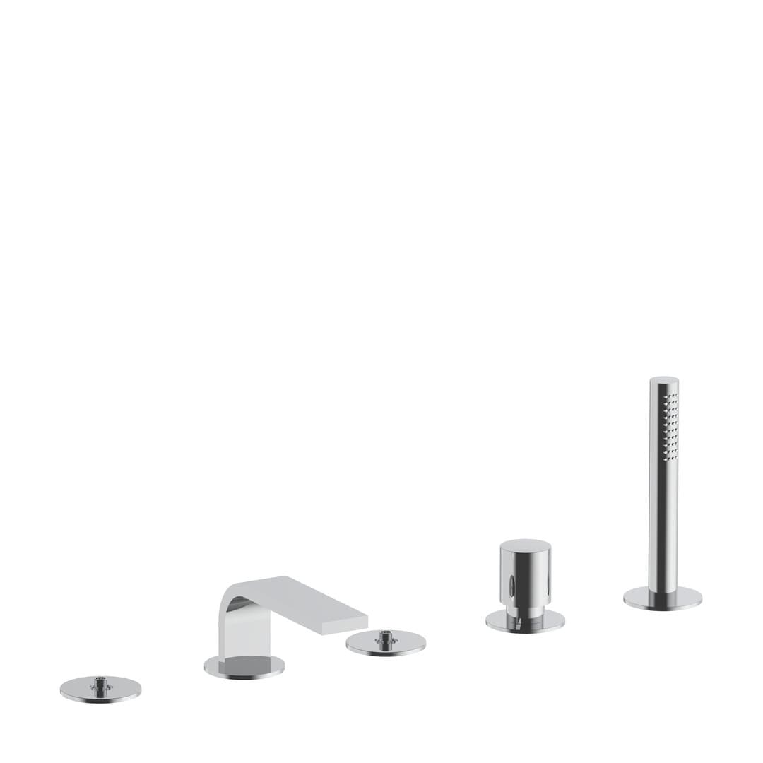 Fantini Venezia By Venini – Μπαταρία Μπανιέρας Πάγκου – Chrome (2902S865S)
