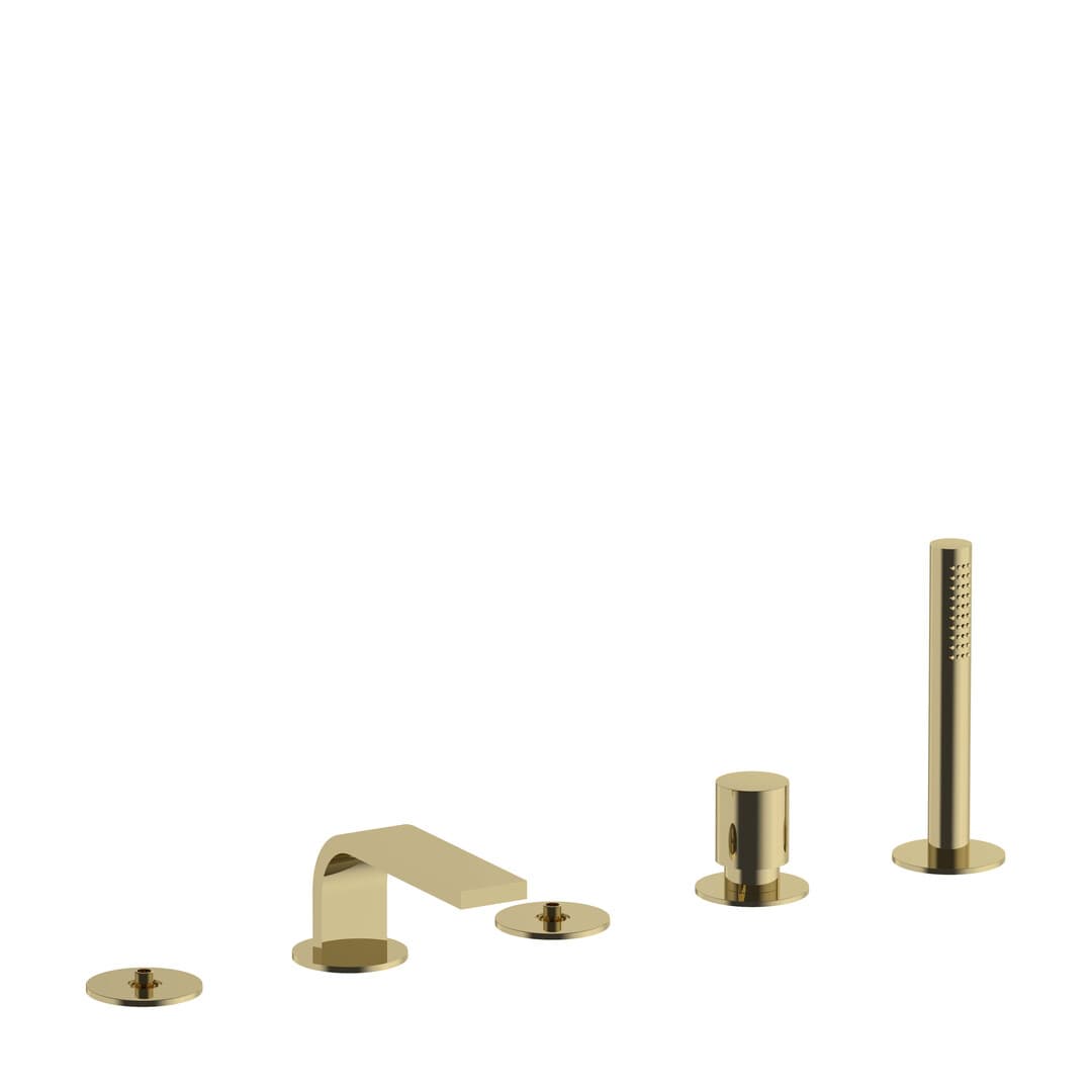 Fantini Venezia By Venini – Μπαταρία Μπανιέρας Πάγκου – Gold Plus (29GPS865S)