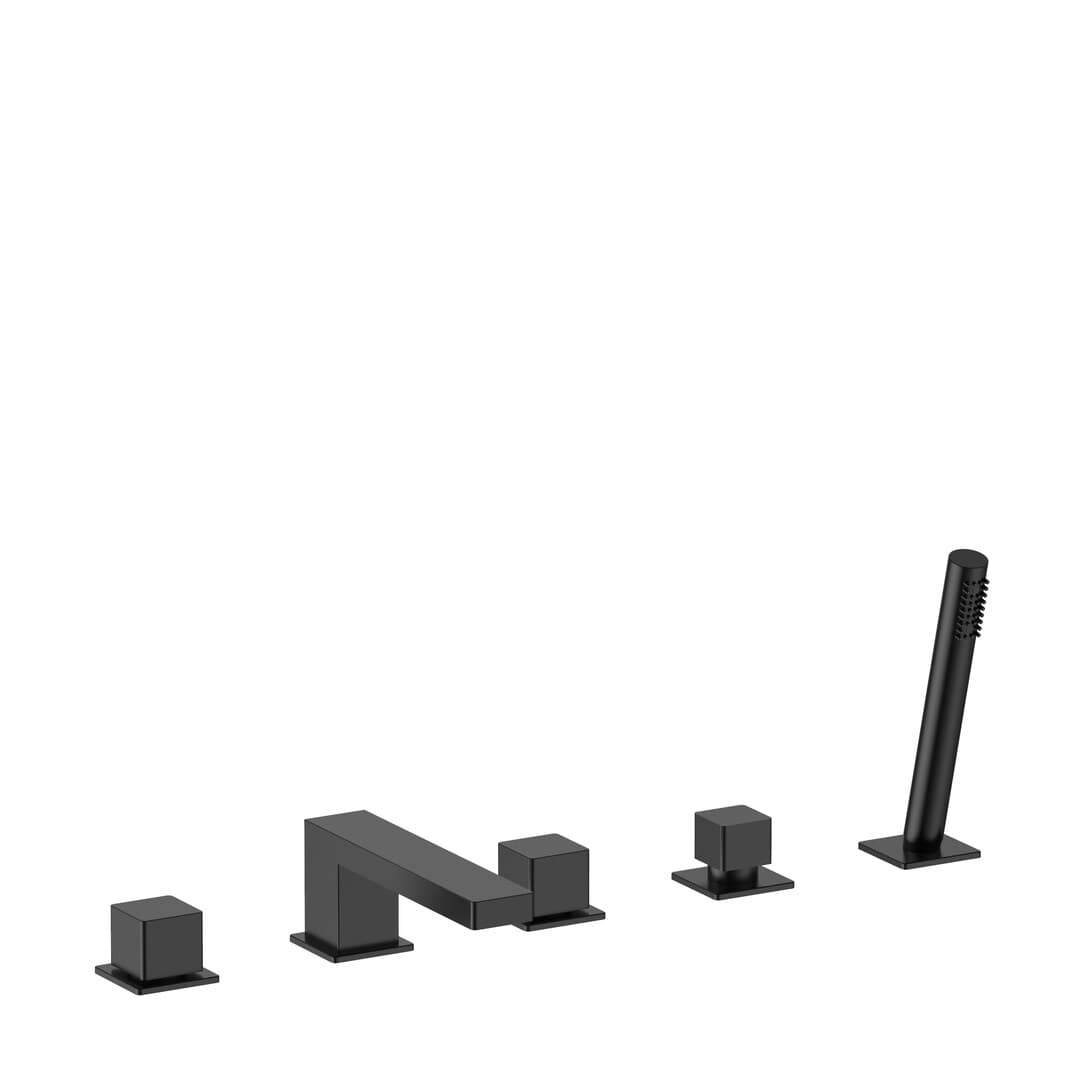 Fantini Mint – Μπαταρία Μπανιέρας Πάγκου – Matt Black (3413F165)