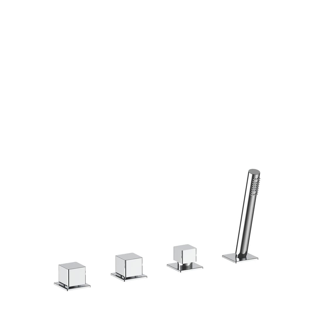 Fantini Mint – Μπαταρία Λουτρού Πάγκου – Chrome (3402F167)