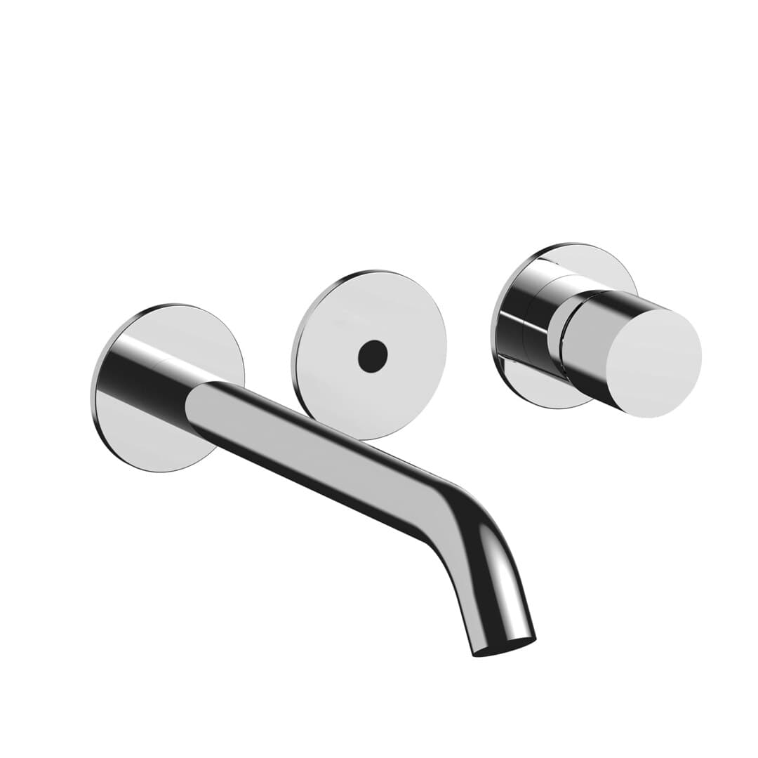 Fantini Nostromo – Μπαταρία Νιπτήρα Τοίχου – Chrome (5002G311B)
