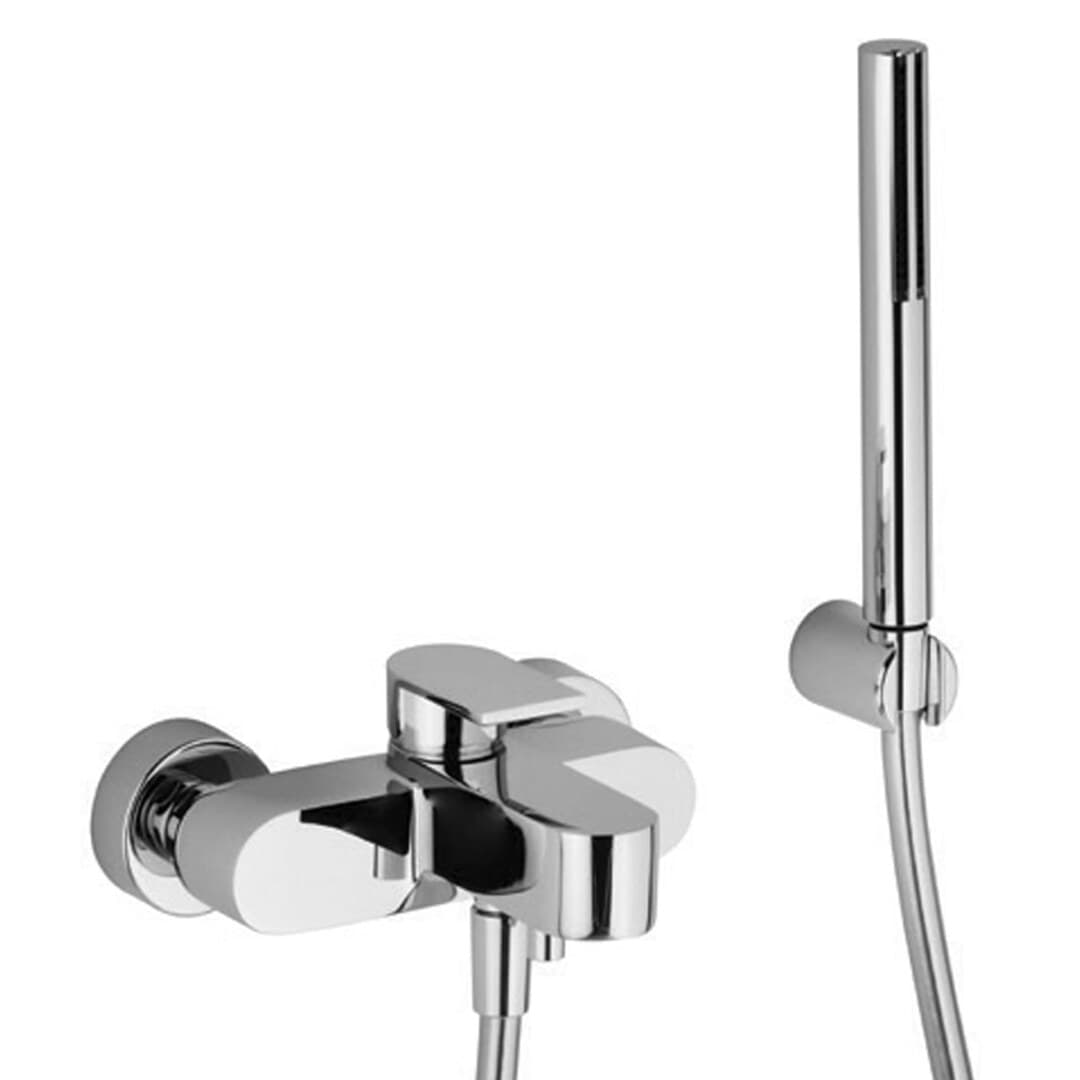 Fantini Mare – Μπαταρία Μπανιέρας Τοίχου – Chrome (51021016)