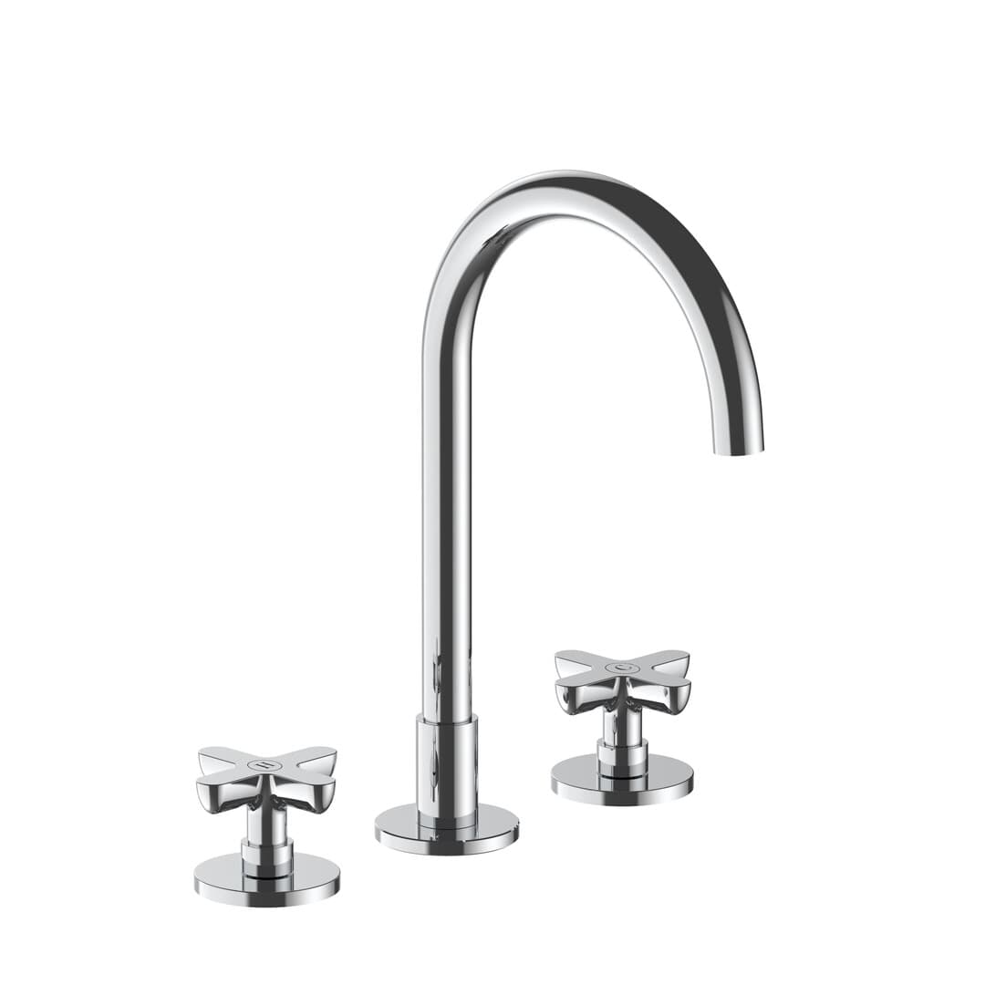Fantini Icona Classic – Μπαταρία Νιπτήρα – Chrome (5302R007)
