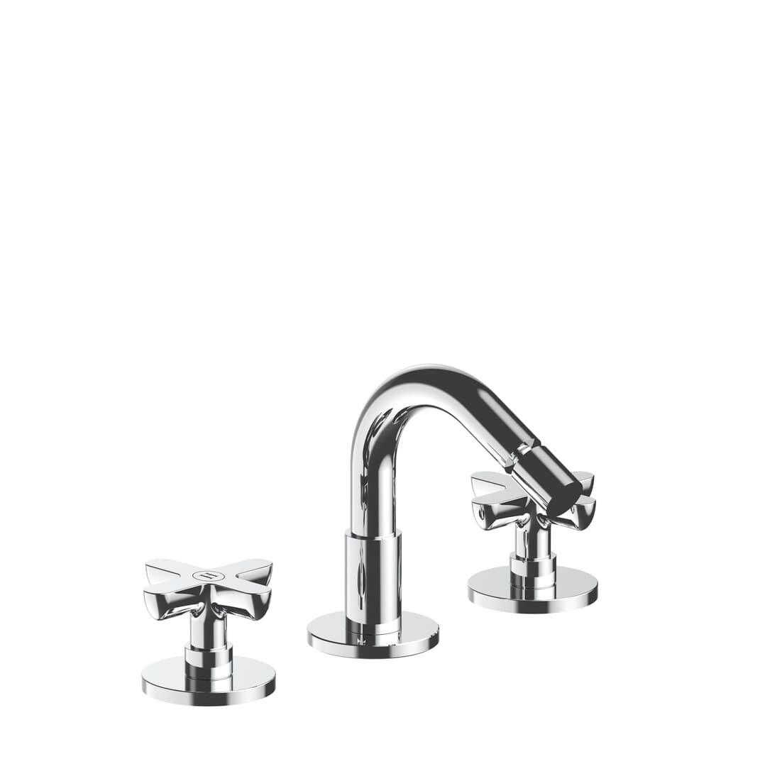 Fantini Icona Classic – Μπαταρία Μπιντέ – Chrome (5302R008)