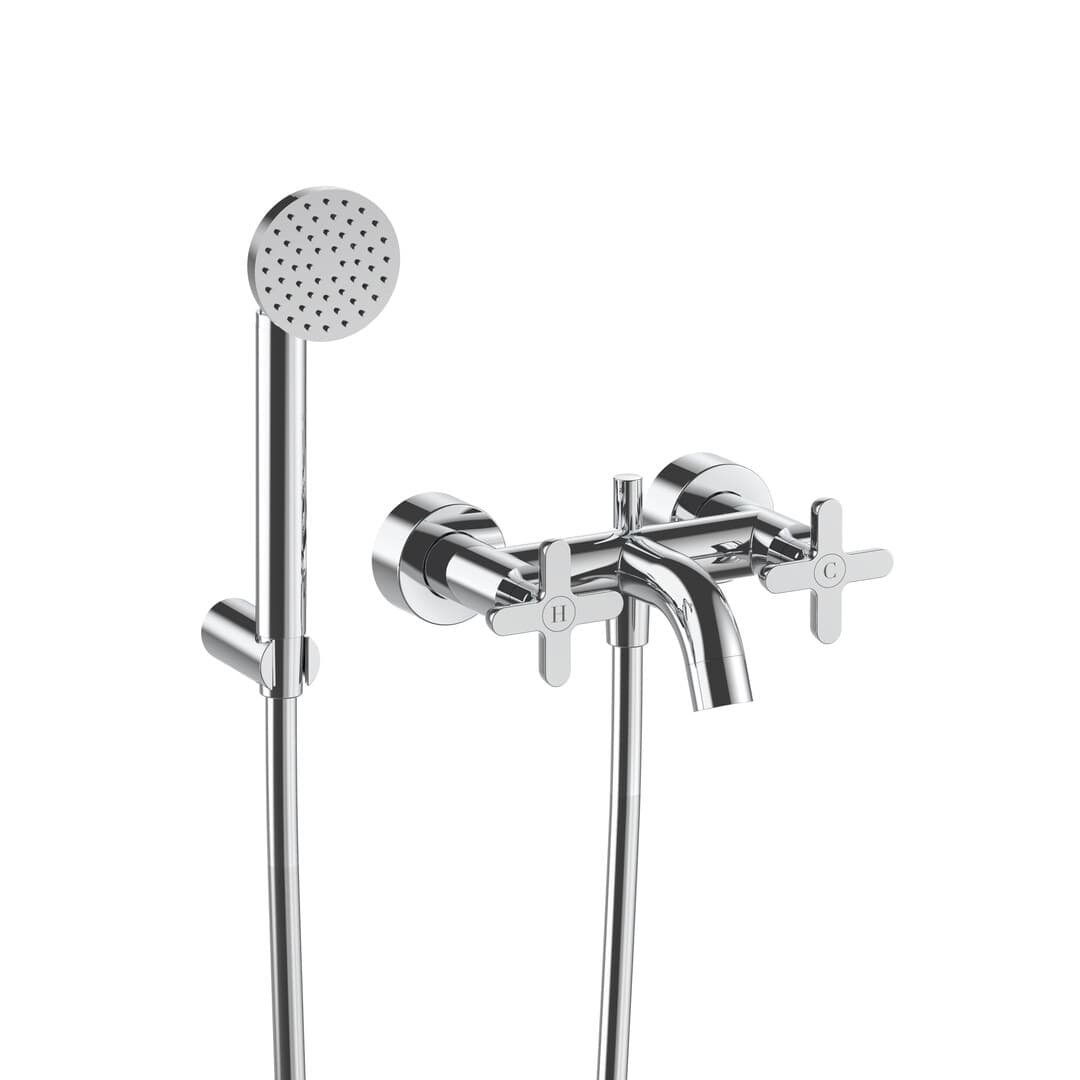 Fantini Icona Classic – Στόμιο Μπανιέρας Τοίχου – Chrome (5302R015)