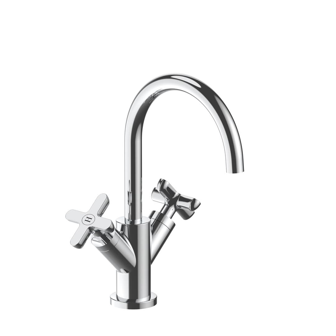 Fantini Icona Classic – Μπαταρία Νιπτήρα – Chrome (5302R056WF)