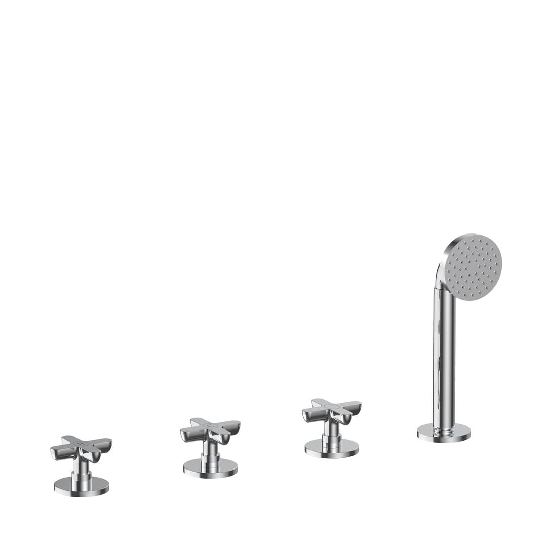 Fantini Icona Classic – Μπαταρία Μπανιέρας Πάγκου – Chrome (5302R067)
