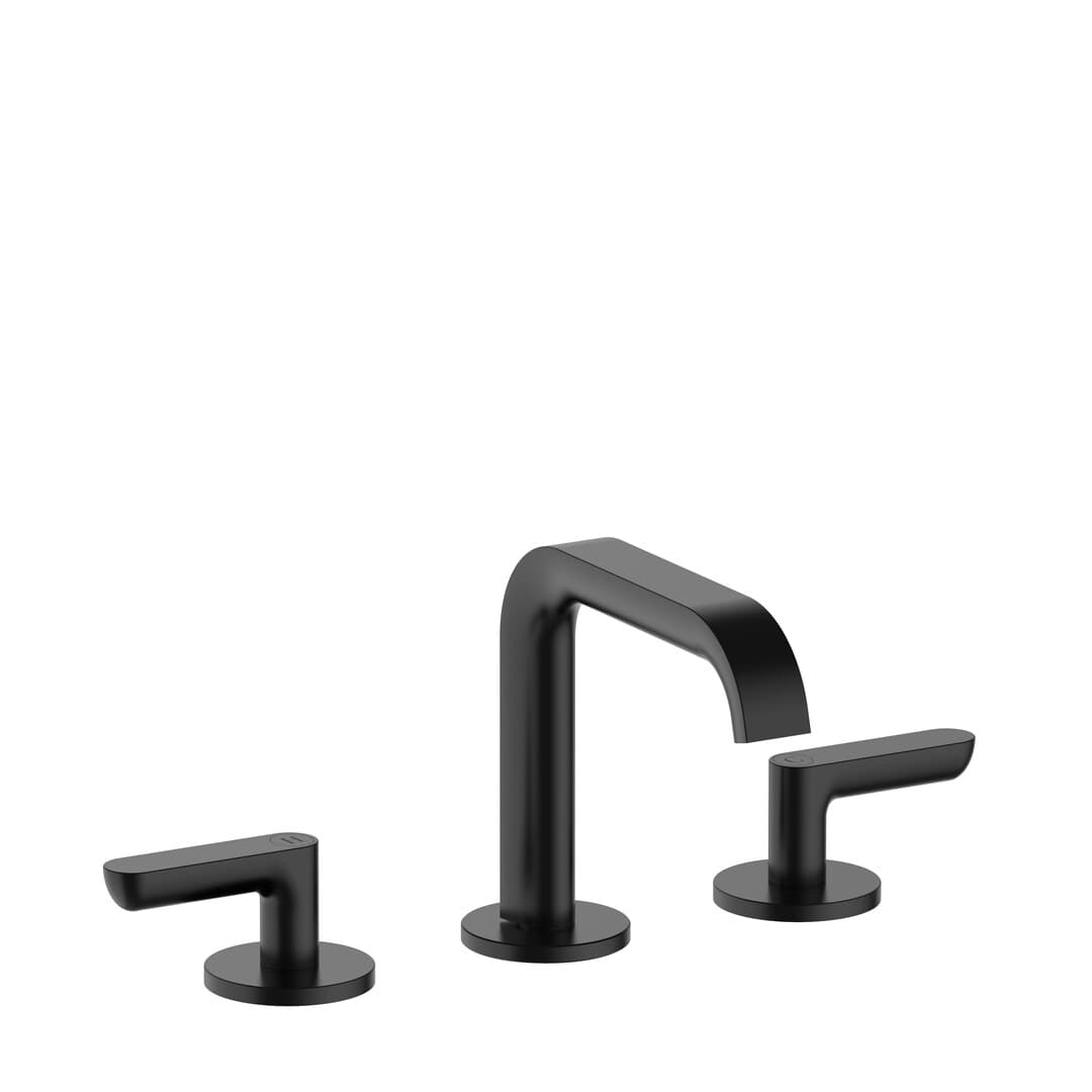 Fantini Icona Deco – Μπαταρία Νιπτήρα – Matt Black (5313R106)