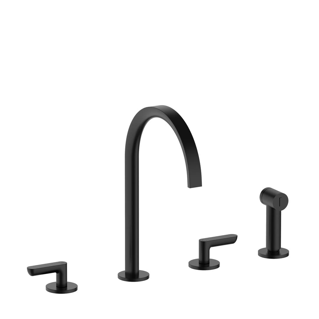 Fantini Icona Deco – Μπαταρία Κουζίνας – Matt Black (5313R151)