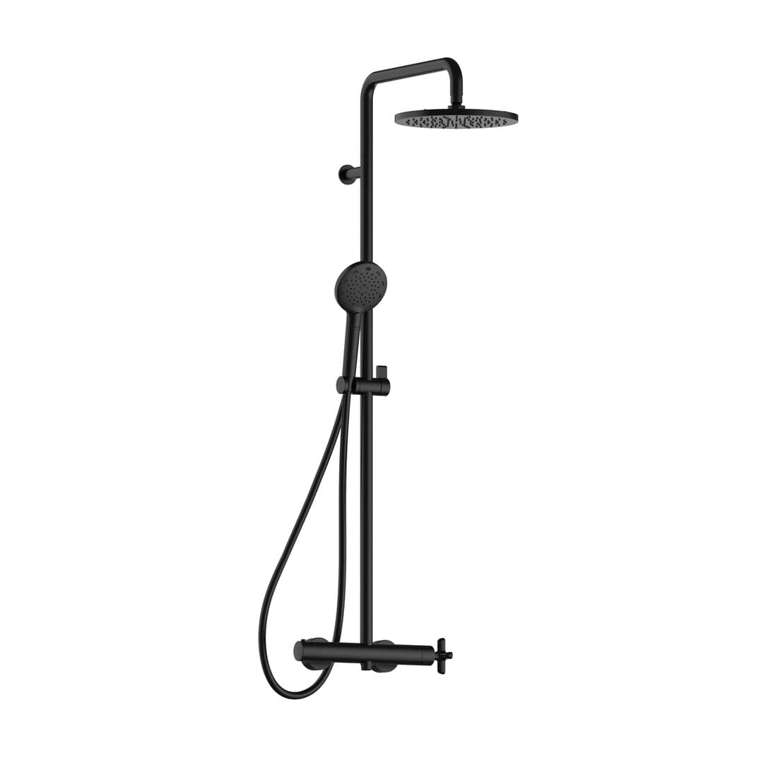 Fantini Icona Classic – Σετ Ντους – Matt Black (5313R429)