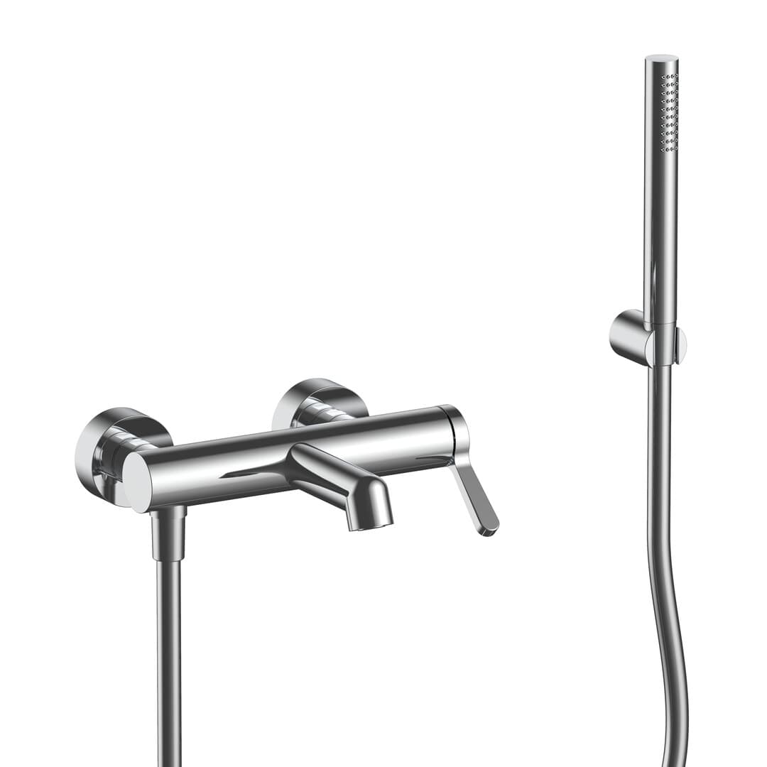 Fantini Torino – Μπαταρία Μπανιέρας Τοίχου – Chrome (5802L915)
