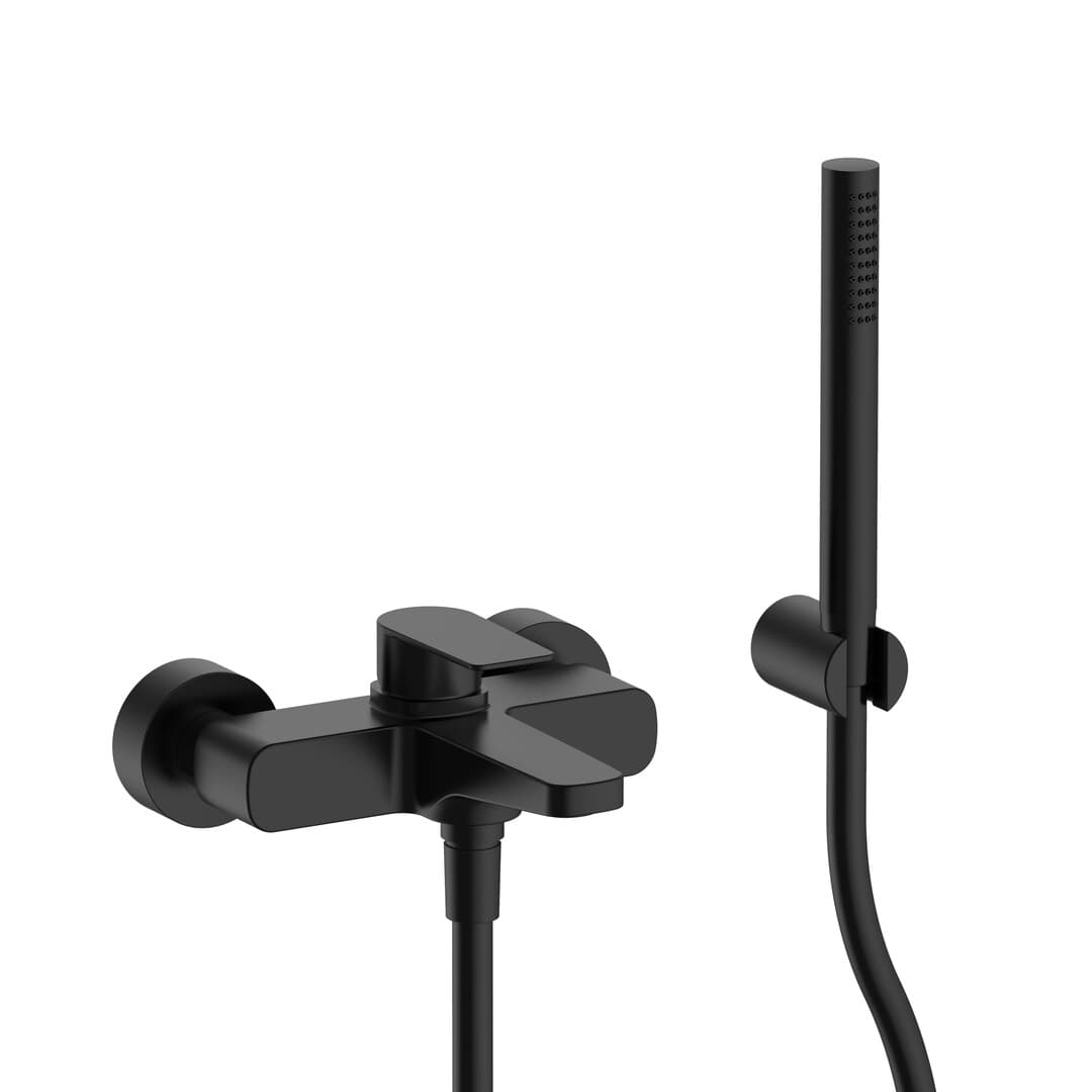 Fantini Myo – Στόμιο Μπανιέρας Τοίχου – Matt Black (6113V615)