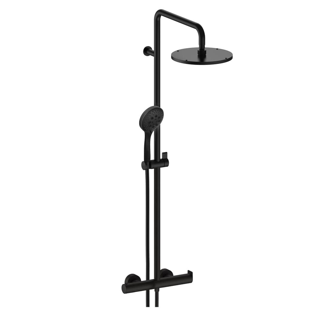 Fantini Myo – Σετ Ντους Εξωτερικό – Matt Black (6113V629)