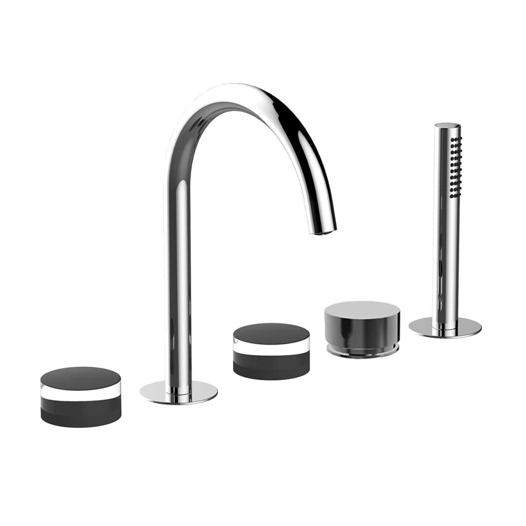 Fantini Nice – Μπαταρία Μπανιέρας Πάγκου – Chrome (6502S065S)