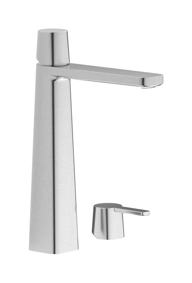 IB Rubinetterie Taaac – Μπαταρία Νιπτήρα Ψηλή – Brushed Nickel (AA202SS)
