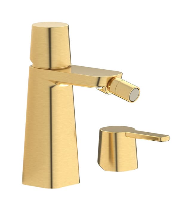 IB Rubinetterie Taaac – Μπαταρία Μπιντέ – Brushed Gold (AA220OS)