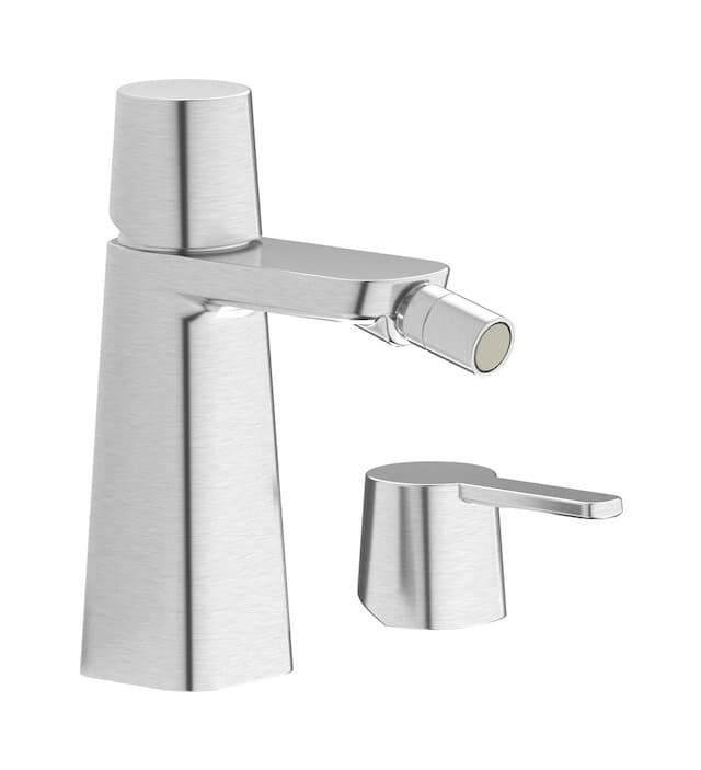 IB Rubinetterie Taaac – Μπαταρία Μπιντέ – Brushed Nickel (AA220SS)