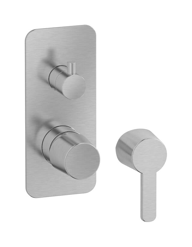 IB Rubinetterie Taaac – Εξωτερικά Μέρη Εντοιχισμού Ντους – Brushed Nickel (AA312SS)