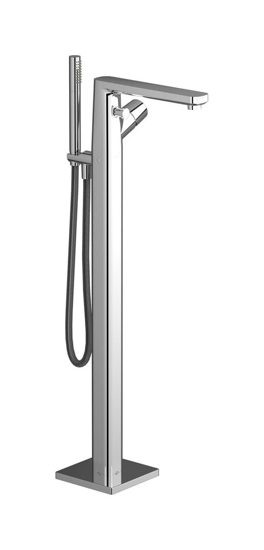 IB Rubinetterie Taaac – Μπαταρία Μπανιέρας Δαπέδου – Chrome (AA399CC)