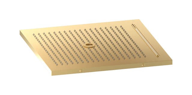IB Rubinetterie Aquariva – Κεφαλή Ντους – Brushed Gold (AV370OS)