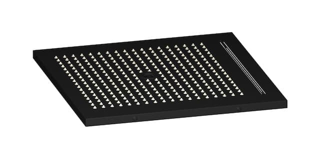 IB Rubinetterie Aquariva – Κεφαλή Ντους – Matt Black (AV370NP)