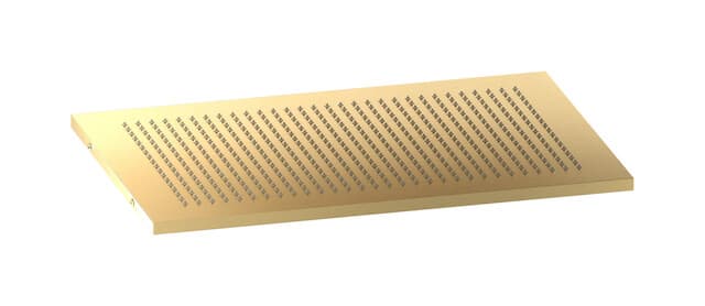 IB Rubinetterie Aquariva – Κεφαλή Ντους – Brushed Gold (AV520OS)