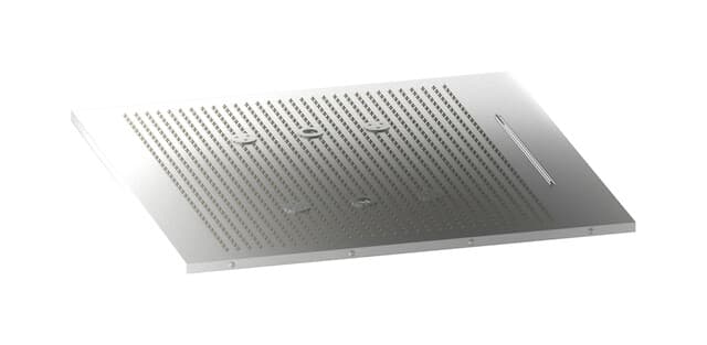IB Rubinetterie Aquariva – Κεφαλή Ντους – Brushed Nickel (AV630SS)