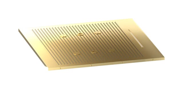 IB Rubinetterie Aquariva – Κεφαλή Ντους – Pale Gold (AV630II)