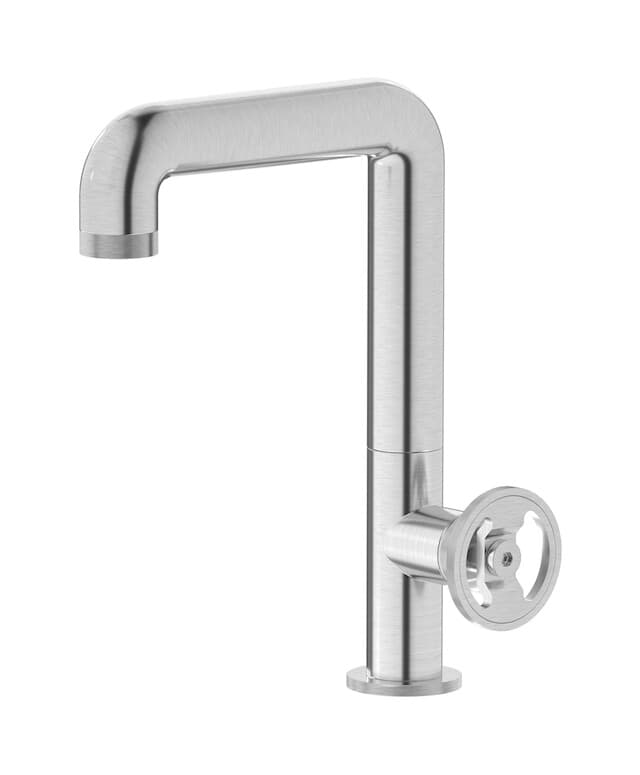 IB Rubinetterie Bold – Μπαταρία Νιπτήρα Ψηλή – Brushed Nickel (B1202SS)