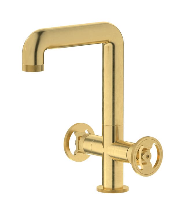 IB Rubinetterie Bold – Μπαταρία Νιπτήρα – Natural Brass (B1205ON)